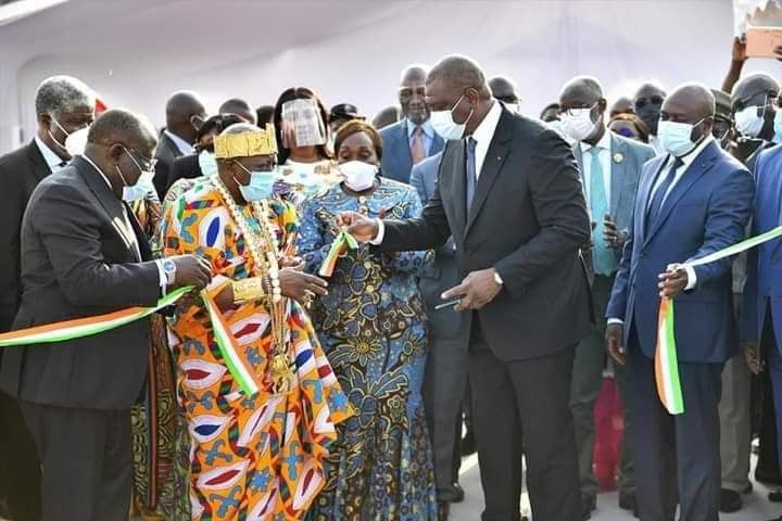 cérémonie d'inauguration du nouveau siège de la Chefferie Traditionnelle de Koumassi