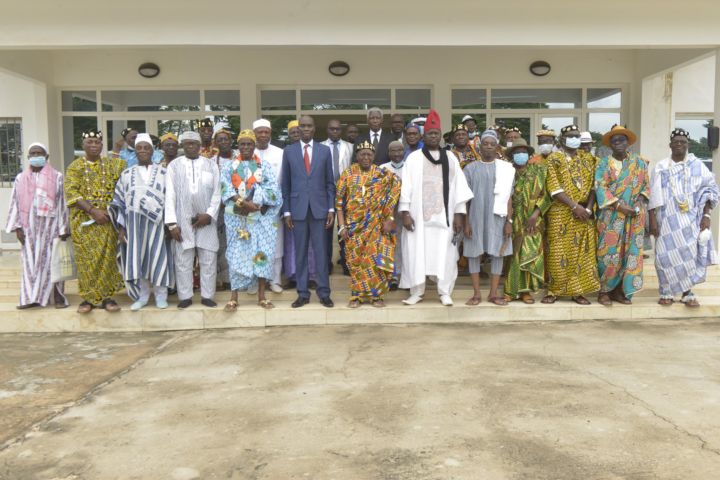 Visite de l’Ambassadeur du Burkina Faso en Côte d’Ivoire au Directoire de la CNRCT