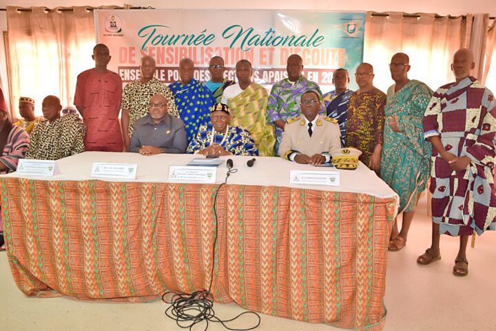 Tournée de sensibilisation et d'écoute 2025 - ETAPE DE LA REGION N'ZI - TOUMODI Tournée de sensibilisation et d'écoute 2025 - ETAPE DE LA REGION N'ZI - TOUMODI