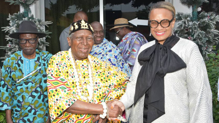 Le Président de la CNRCT a reçu en audience l'Ambassadeur des USA en Côte d'Ivoire